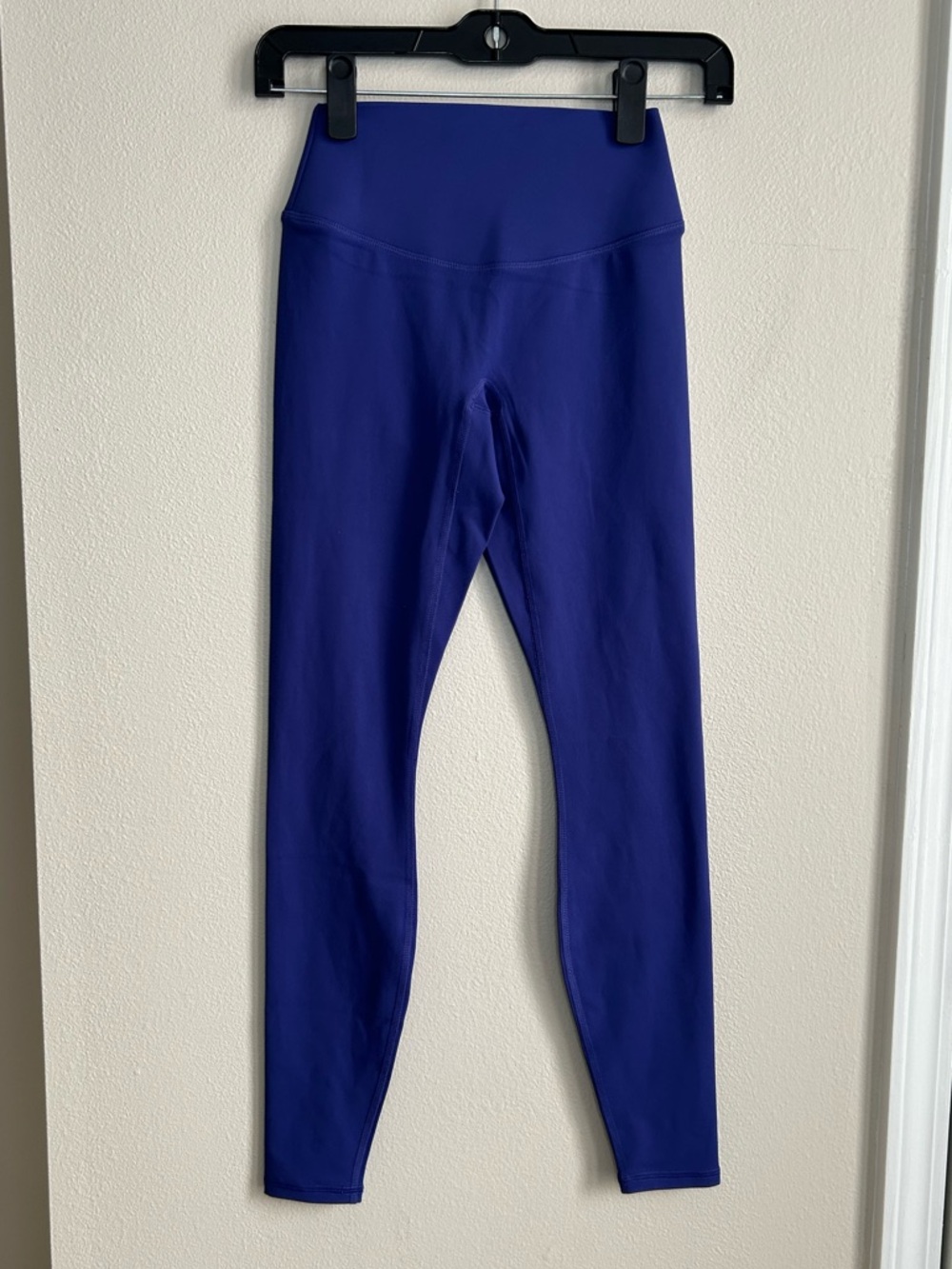 NWOT Fabletics The No-Seam PureLuxe TLC Legging Color Nightfall Purple Size XXS - Picture 6 of 13
